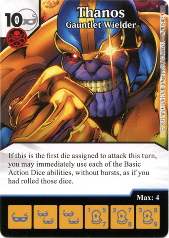 Thanos - Gauntlet Weilder - Marvel2015 OP